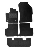 Set covorase auto mocheta Dacia Lodgy 7p. 2012-&amp;gt;, Negru, 6 buc. AutoDrive ProParts
