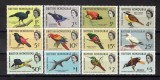 Hondurasul Britanic 1962-1967- Păsări (cota 125 Euro), MH (vezi descrierea), Nestampilat