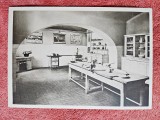 Fotografie tip carte postala, Sala de gospodarie a Scolii Centrale de fete din Bucuresti, 1890