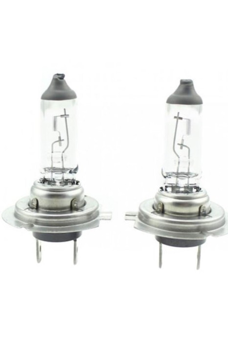 Set de 2 becuri halogen H7, 55W, intensitate +50% - durată lungă de viață