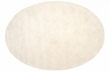 Cumpara ieftin Covor Oval Premium, Handmade, India, Model DYWAN SIERRA IVORY, Bej, Crem, Marime 160 x 230 cm, Viscoza, Lucrat Manual, Living, Dormitor, Sufragerie, B