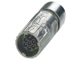 Conector M17 PRO - mufă, 7 pini, 630V, IP67, 14A
