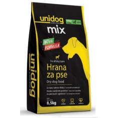 UNI DOG MIX 8.5Kg- Hrana uscata pentru cainii adulti de toate rasele, taliile. Amestec complet, 18% proteina, -8.5 kg