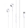 Handsfree USB-C XO Design EP74, Alb