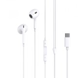 Handsfree USB-C XO Design EP74, Alb