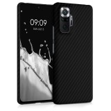 Husa pentru Xiaomi Redmi Note 10 5G, Aramida, Negru, 55502.47, kalibri, Carcasa