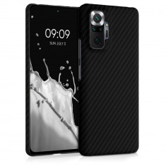 Husa pentru Xiaomi Redmi Note 10 5G, Aramida, Negru, 55502.47, kalibri