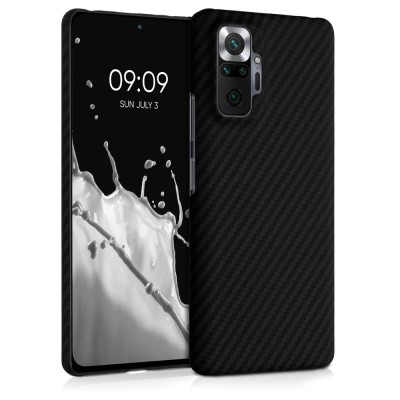 Husa pentru Xiaomi Redmi Note 10 5G, Aramida, Negru, 55502.47, kalibri foto