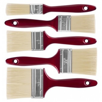 Set 5 pensule pentru vopsit, Strend Pro Brosse PS450, maner plastic foto