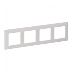 Rama ornament 4 posturi Legrand Valena Life alb 754004