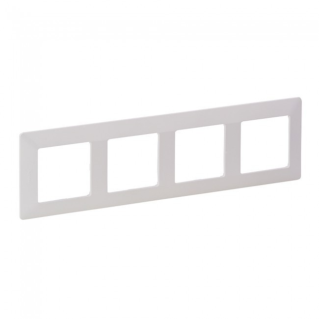 Rama ornament 4 posturi Legrand Valena Life alb 754004