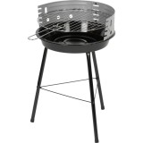 Gratar gradina cu carbuni, grill rotund, 33.5 cm, 38x38x55 cm, Fabio, Strend Pro