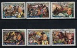 GUINEA - BISSAU 1976 , BICENTENAR AMERICAN ,PERSONALITATI, SERIE NESTAMPILATA