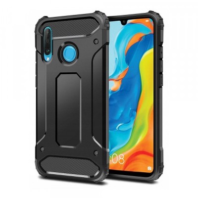 Husa pentru Huawei P30 lite New Edition / P30 lite, OEM, Armor, Neagra foto