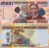 SIERRA LEONE 2.000 leones 2021 UNC!!!