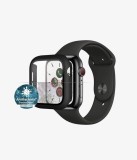 PanzerGlass - Geam Securizat Full Body AB pentru Apple Watch 4, 5, 6, SE 40 mm, black