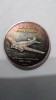 MEDALIE LUFTHANSA JUNKERS JU 52 -SERVICIILE LINIE LUFTHANSA 1932 -1945 ARGINT