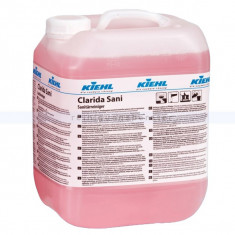 CLARIDA SANITAR-Detergent sanitar cu miros citric pentru depunerile de calcar ,piatra ureica si sapun, 10L, Kiehl foto