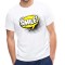 Tricou barbati alb - Smile - S