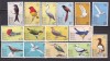BIOT 1976 fauna pasari MI 63-77 MNH, Nestampilat