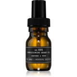 Depot 500 BEARD &amp; MOUSTACHE SPECIFICS NO. 505 CONDITIONING BEARD OIL ulei pentru barba Leather &amp; Wood 30 ml