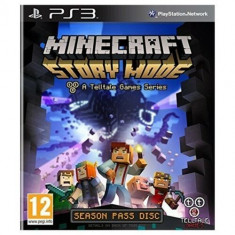 Joc PS3 Minecraft Story Mode - Season Pass Disc - A foto