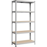 Raft metalic modular pentru depozitare SONGMICS, 5 polite, 875 kg, 180x90x40 cm