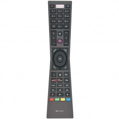 Telecomanda pentru JVC RM-C3231, x-remote, Netflix, YouTube, FPlay, Negru