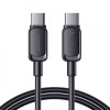 Cablu Date si Incarcare USB-C - USB-C Joyroom A14, 60W, 1.2m, Negru