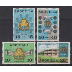 Anguilla 1968 - Cercetași, Girl Guides, serie neuzata
