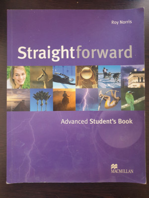 STRAIGHTFORWARD Advanced Student&amp;#039;s Book foto