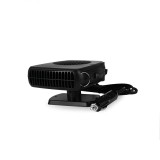 Aeroterma Auto 200W pentru Alimentare la Priza Auto 12V - Functie de Aer Calde si Rece, Culoare Negru, Buton On/Off, MKT&trade;