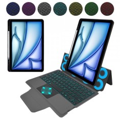 Husa cu Tastatura pentru Apple iPad Air 11 (2025) / Air 11 (2024), Techsuit, KeyTab Pro, Neagra
