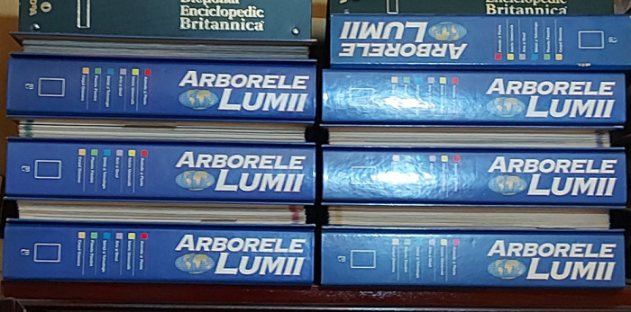 Colectia completa Arborele lumii, deAgostini, 11 bibliorafturi,