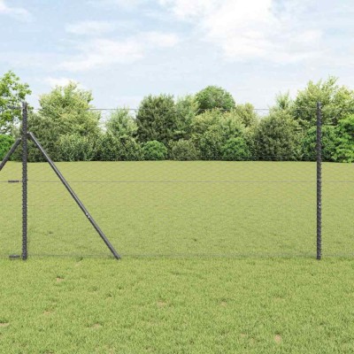 &amp;Icirc;mprejmuire Hexagonală Gri 1.4x25 m Oțel foto