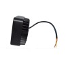 Set 2 Proiectoare Auto Stroboscop 174W, 50mm, 58 LED Alb + 20 Albastru, 10-30V, Radiator