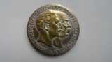 MEDALIE GERMANIA SI AUSTROUNGARIA 1902 !RARA !