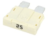 Siguranță Auto OPTIFUSE 25A 250VAC 58VDC 19mm ANR58-UL-25A