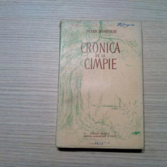 CRONICA DE LA CIMPIE - Petru Dumitriu - LIGIA MACOVEI (ilustratii) -1955, 305p.