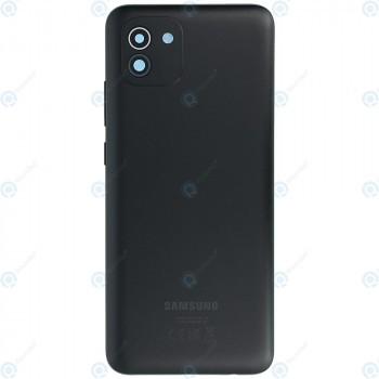 Samsung Galaxy A03 (SM-A035G) Capac baterie negru GH81-21661A foto