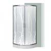 Cabină de duș curbată Spirit BAMBOO 80x80x194 cm, cu cădiță de duș din acril armat
