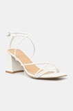 Answear Lab sandale culoarea alb