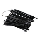 Cumpara ieftin Tipsuri patrate pentru exersat cu inel set 50 - Black