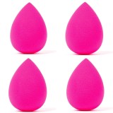 Cumpara ieftin Set 4 bureti de machiaj pentru lichide, creme si pudra - Roz