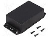 Carcasa ABS, 56mmx85mmx27mm, IP54, HAMMOND - 1591XXMSFLBK foto
