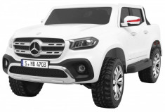 Masinuta electrica Mercedes Benz X-Class, alb foto