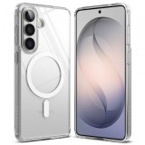 Husa MagSafe pentru Samsung Galaxy S26 Plus S947, Ringke, Fusion, Transparenta