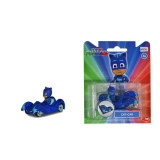 Simba - Masinuta , Disney Pj Masks, Cu figurina Cat