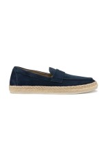 Geox espadrile din piele intoarsa U COSTUNI culoarea albastru marin, U55MRA 00022 C4064