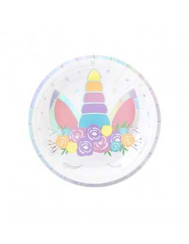 Set 6 farfurii Magic unicorn 18 cm